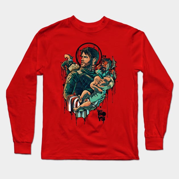 soldier boy Long Sleeve T-Shirt by Kotolevskiy